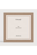 Square Aged Mirror Tray (L) | Ethnicraft Bronze