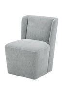 Upholstered Rolling Dining Chair | Novi Living Cormac | Oroa.com