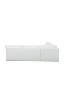 3-Piece White Outdoor Modular Sofa | Novi Living Miles | Oroatrade.com