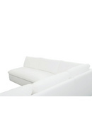3-Piece White Outdoor Modular Sofa | Novi Living Miles | Oroatrade.com