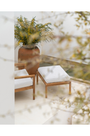 Natural Teak Outdoor Ottoman | Ethnicraft Jack | Oroatrade.com