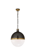 White Glass Ball Pendant Lamp | Andrew Martin Hicks | Oroatrade.com