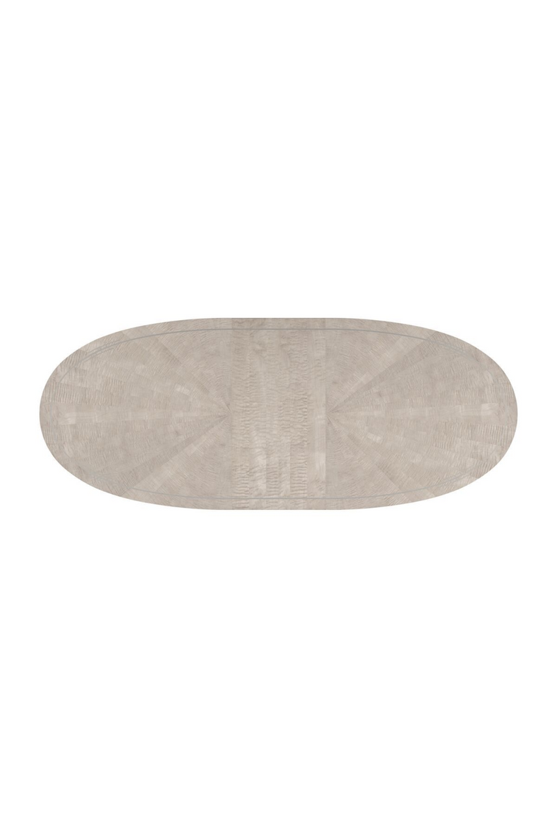 Gray Maple Oval Dining Table | Caracole Coronet | Oroatrade.com