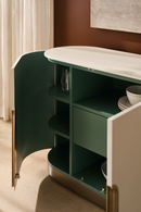 Bronze Hardware 4-Door Sideboard | Caracole Tangier | Oroatrade.com