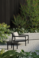 Black Teak 3+ Seater Outdoor Sofa | Ethnicraft Jack | Oroatrade.com