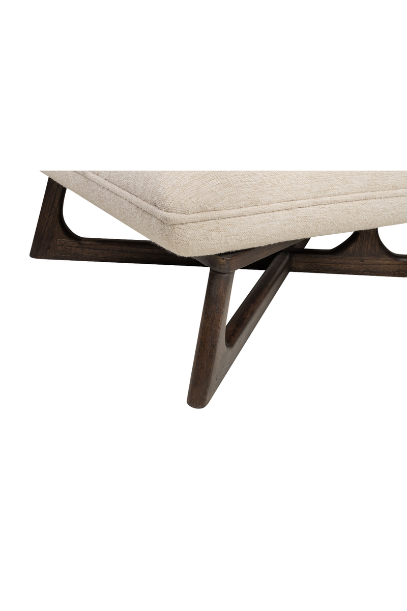 Beige Upholstered Lounge Chair | Versmissen Londa | Oroatrade.com