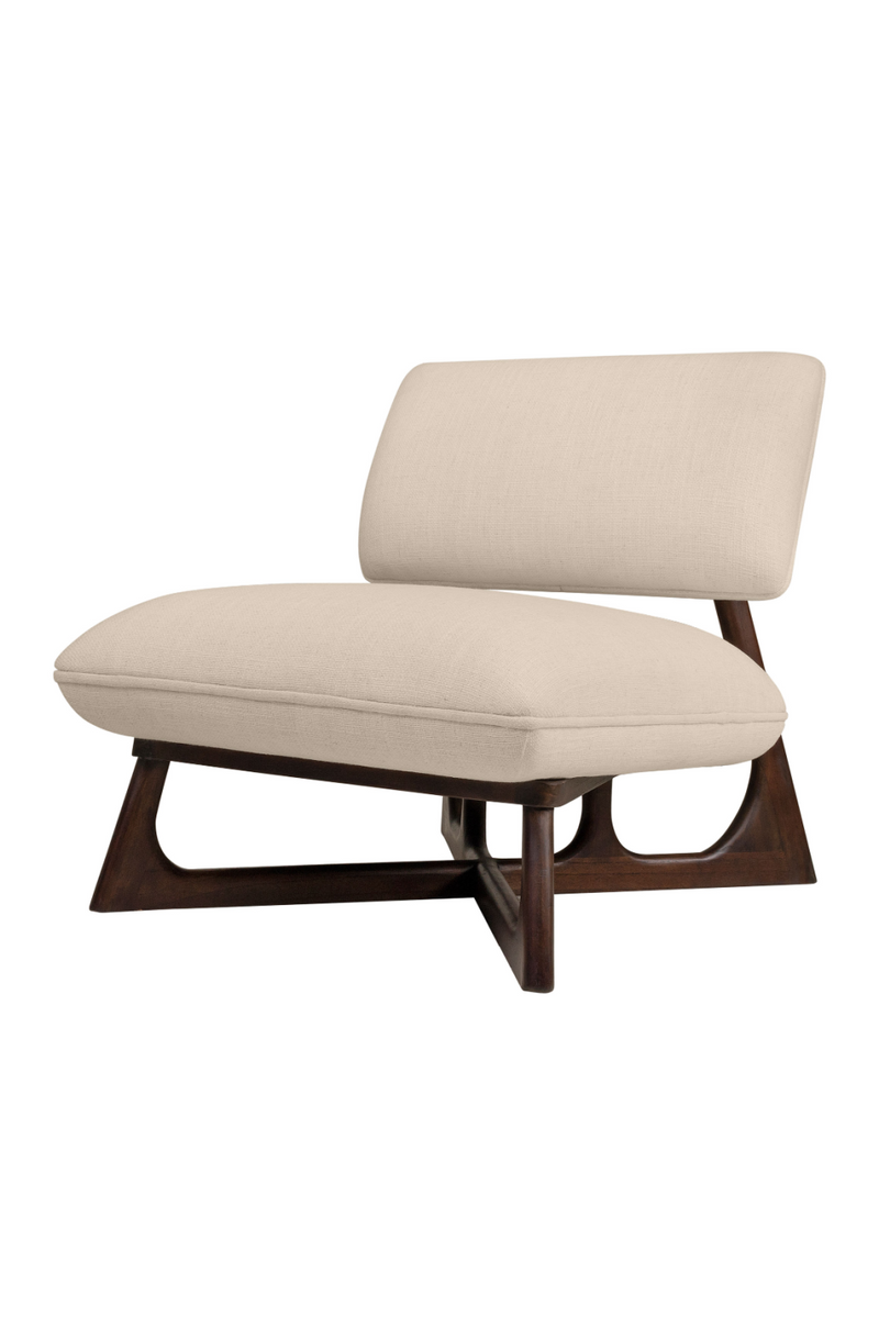 Beige Upholstered Lounge Chair | Versmissen Londa | Oroatrade.com