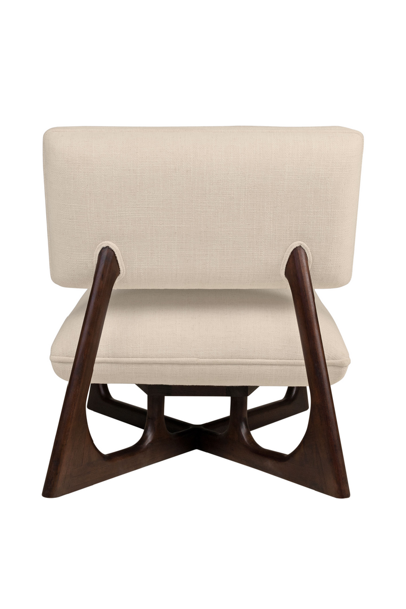 Beige Upholstered Lounge Chair | Versmissen Londa | Oroatrade.com