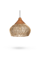 Rattan Rustic Hanging Lamp | dBodhi Harp | Oroatrade.com
