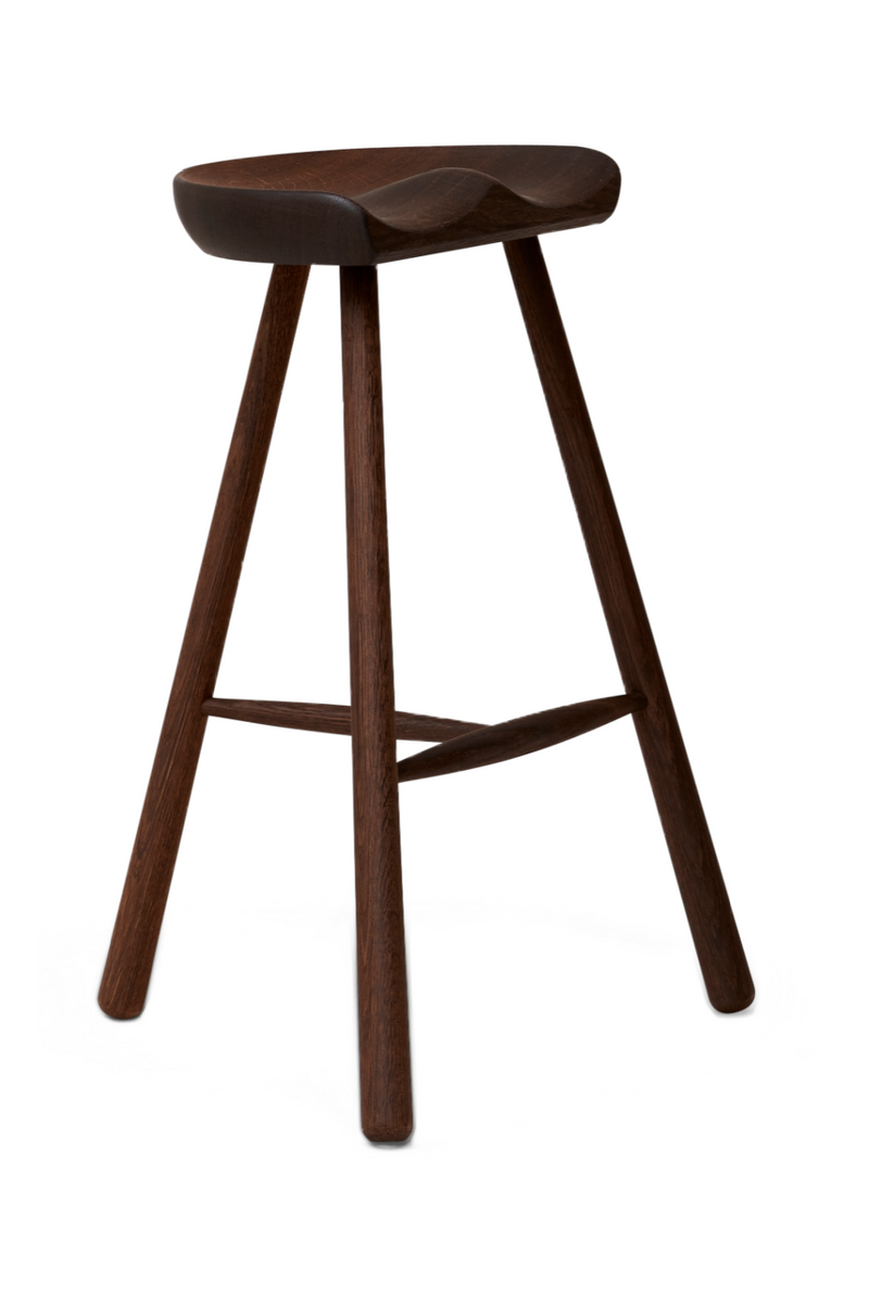 Smoked Oak Counter Stool | Form & Refine Shoemaker Chair™ | Oroatrade.com