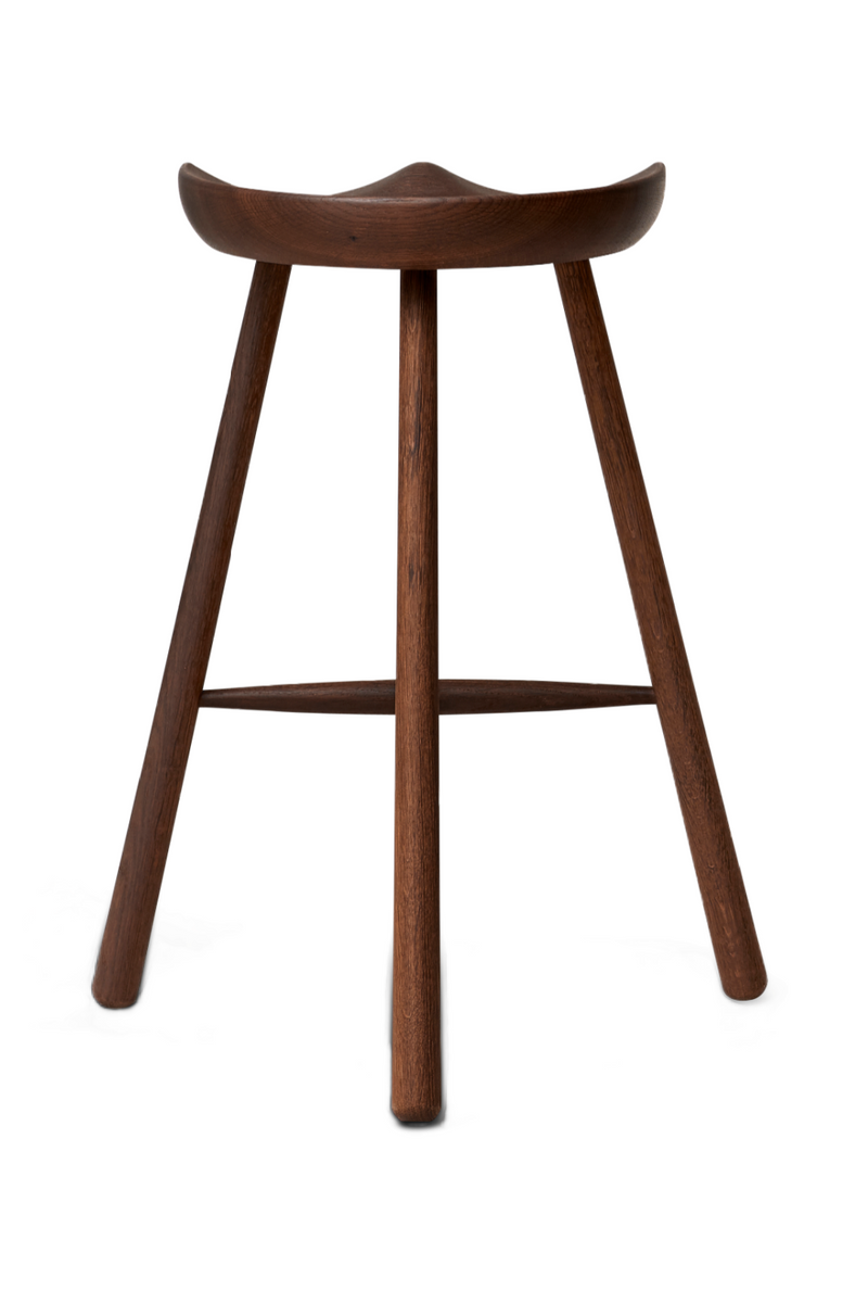 Smoked Oak Counter Stool | Form & Refine Shoemaker Chair™ | Oroatrade.com