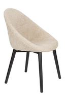 Bouclé Tub Dining Chairs | Dutchbone Fenna | Oroatrade.com