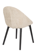 Bouclé Tub Dining Chairs | Dutchbone Fenna | Oroatrade.com