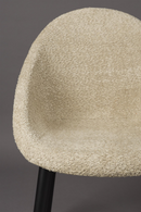 Bouclé Tub Dining Chairs | Dutchbone Fenna | Oroatrade.com