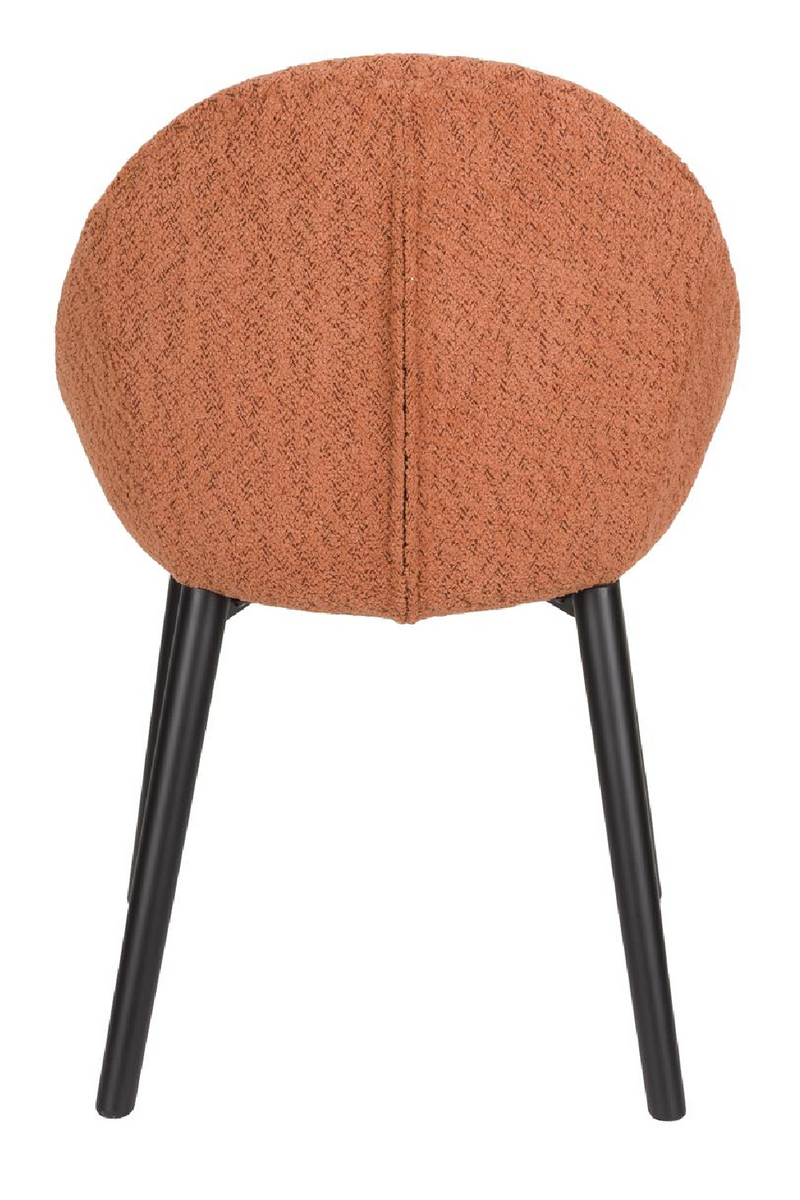 Bouclé Tub Dining Chairs (2) | Dutchbone Fenna | Oroatrade.com