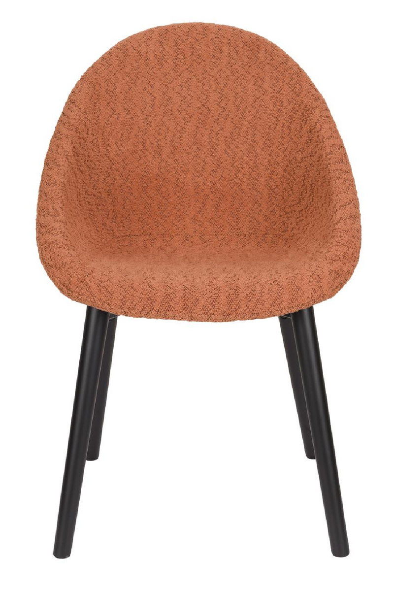 Bouclé Tub Dining Chairs (2) | Dutchbone Fenna | Oroatrade.com