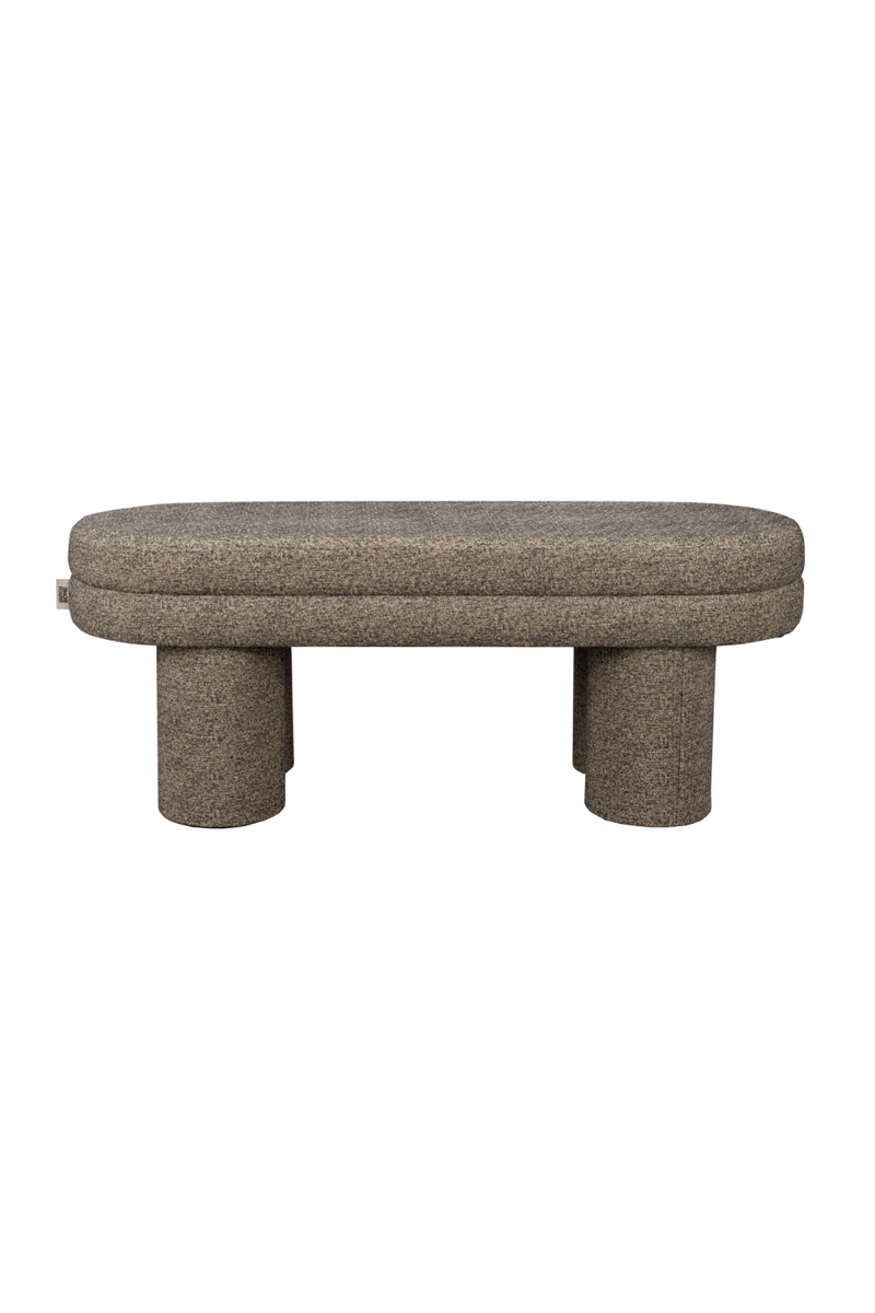 Bouclé Upholstered Bench | Dutchbone Fern | Oroatrade.com