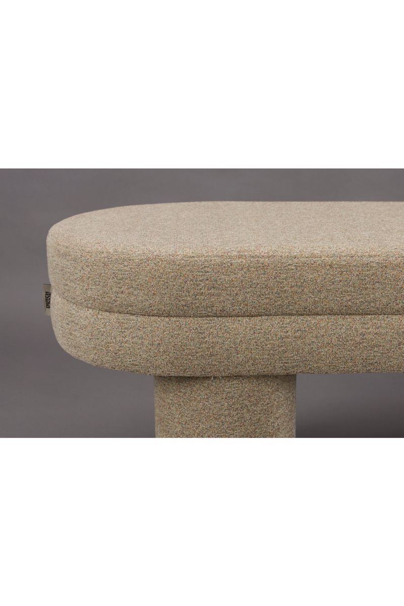 Bouclé Upholstered Bench | Dutchbone Fern | Oroatrade.com