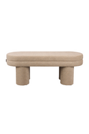 Bouclé Upholstered Bench | Dutchbone Fern | Oroatrade.com