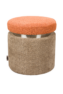 Two-Toned Boucle Stool | Dutchbone Sen | Oroatrade.com