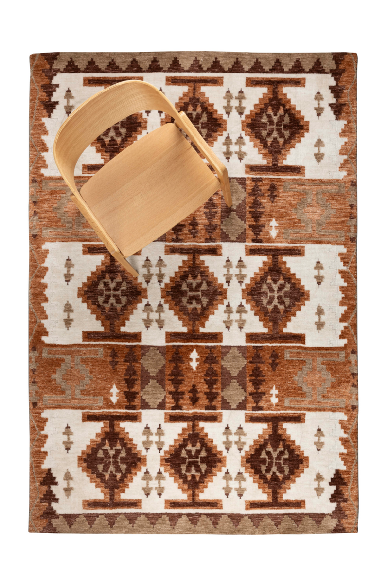 Patterned Woven Carpet | Dutchbone Maron | Oroatrade.com