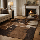 Hand-woven Wool Carpet 6'7" x 10' | Dutchbone Briton | Oroatrade.com