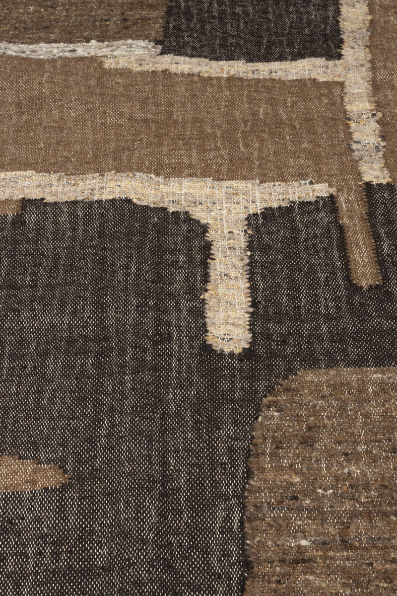 Hand-woven Wool Carpet 6'7" x 10' | Dutchbone Briton | Oroatrade.com