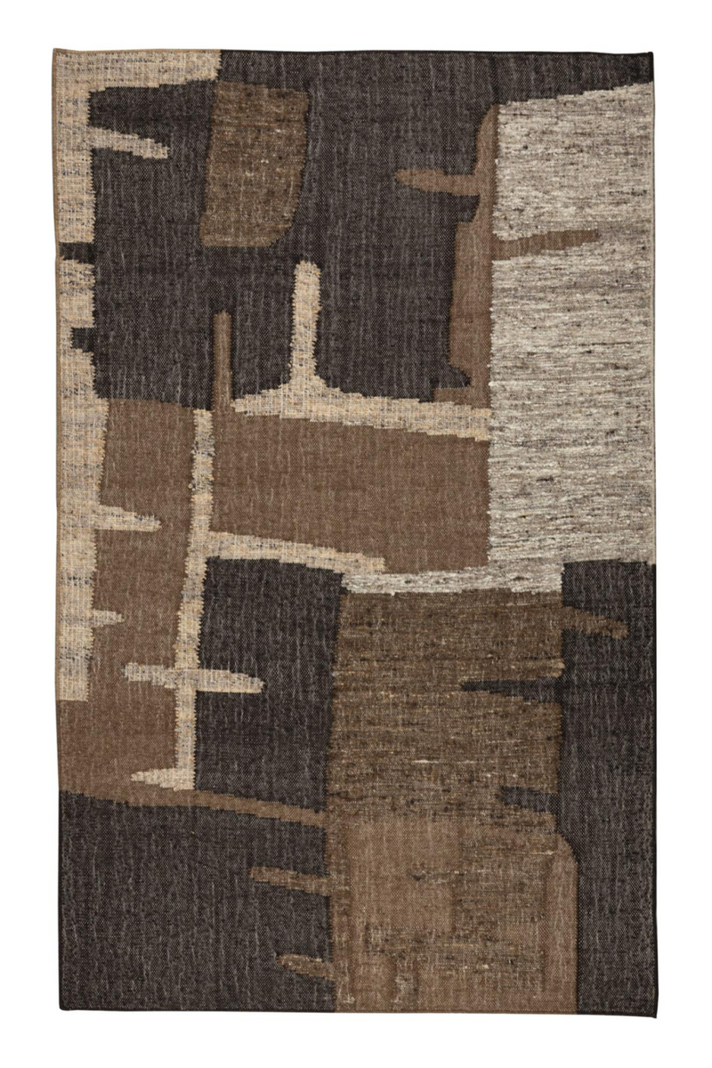 Hand-woven Wool Carpet 6'7" x 10' | Dutchbone Briton | Oroatrade.com