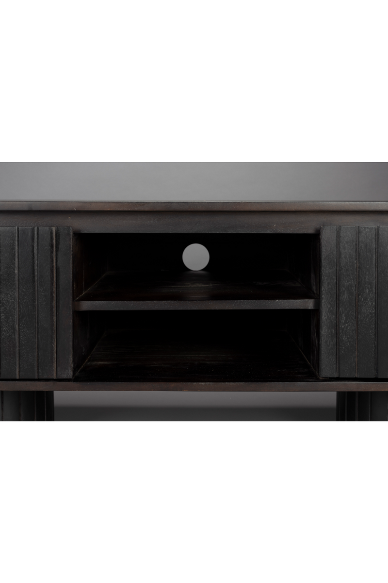 Black Oval 2-Door Sideboard | Dutchbone Kenji | Oroatrade.com