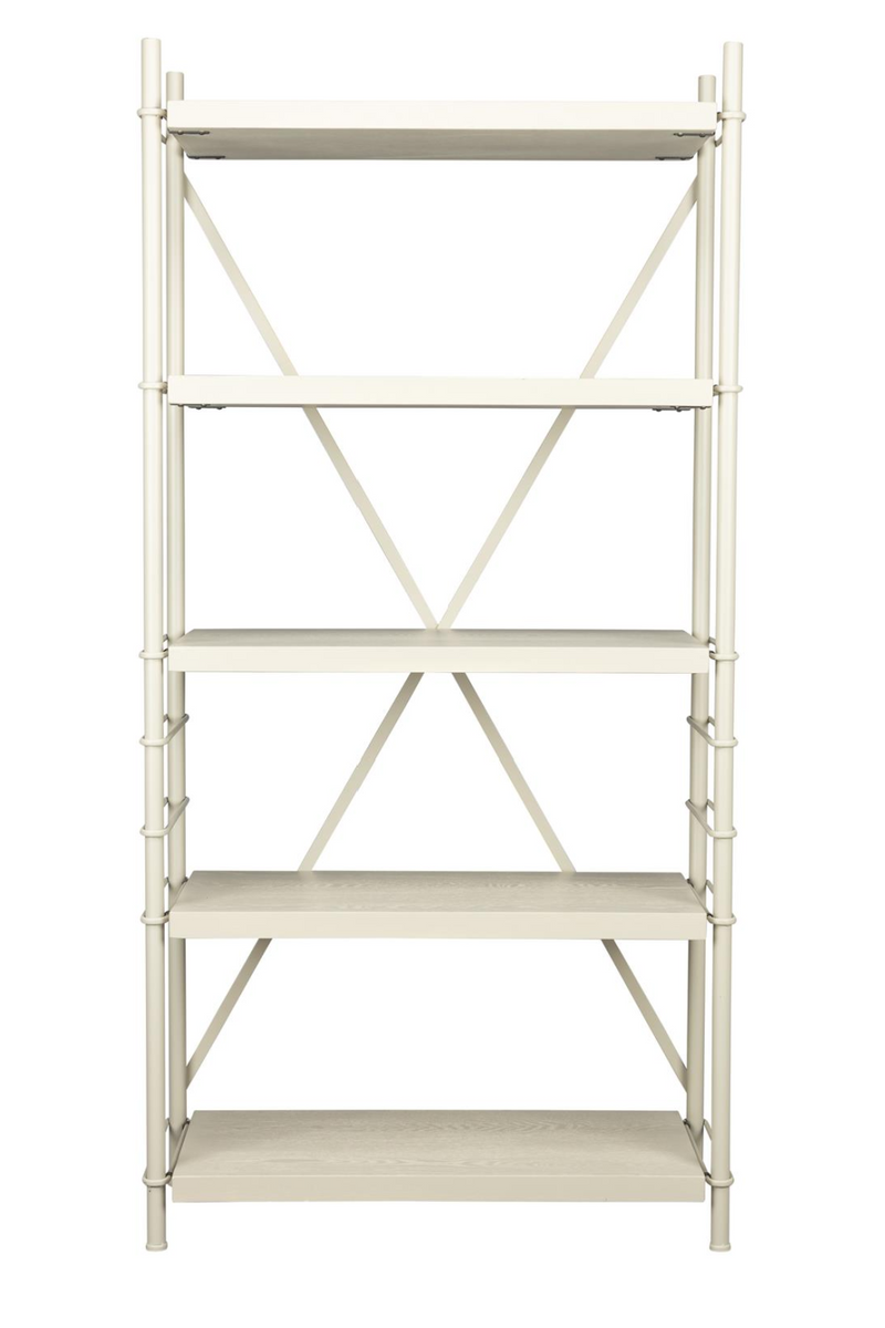 Beige Iron Shelf | Dutchbone Shelf | Oroatrade.com