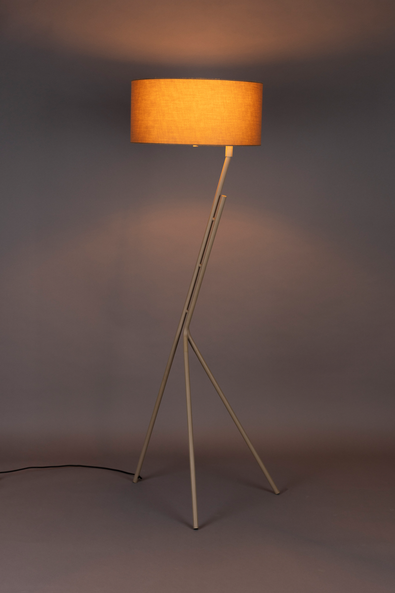 Beige Tripod Floor Lamp | Dutchbone Murphy