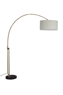 Gold Metal Floor Lamp | Dutchbone Archie | Oroatrade.com