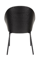 Black Bouclé Dining Chairs (2) | Dutchbone Rodin | Oroatrade.com