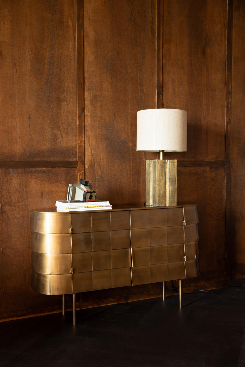 Vintage Gold Sideboard | Dutchbone Hanna | Oroatrade.com