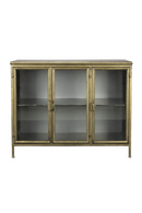 Antique Brass 3-Door Sideboard | Dutchbone Gertlush | Oroatrade.com