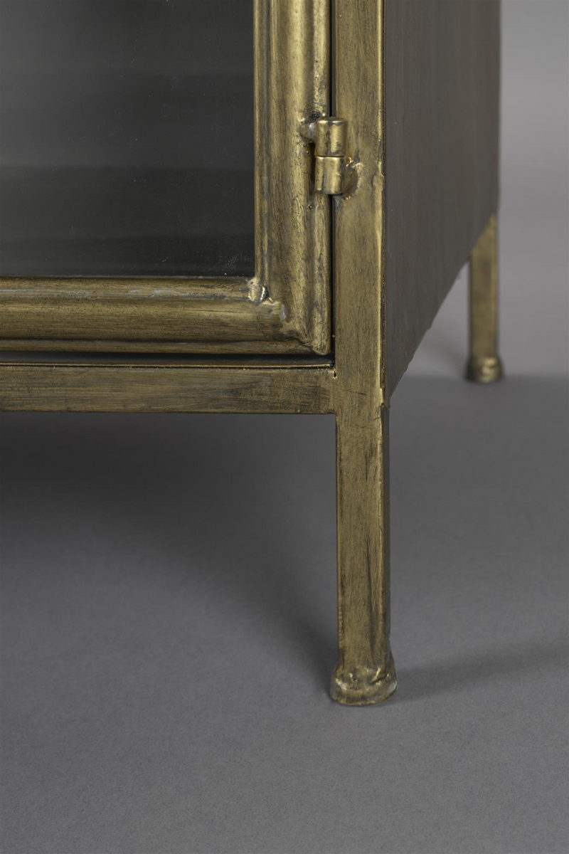 Antique Brass 3-Door Sideboard | Dutchbone Gertlush | Oroatrade.com