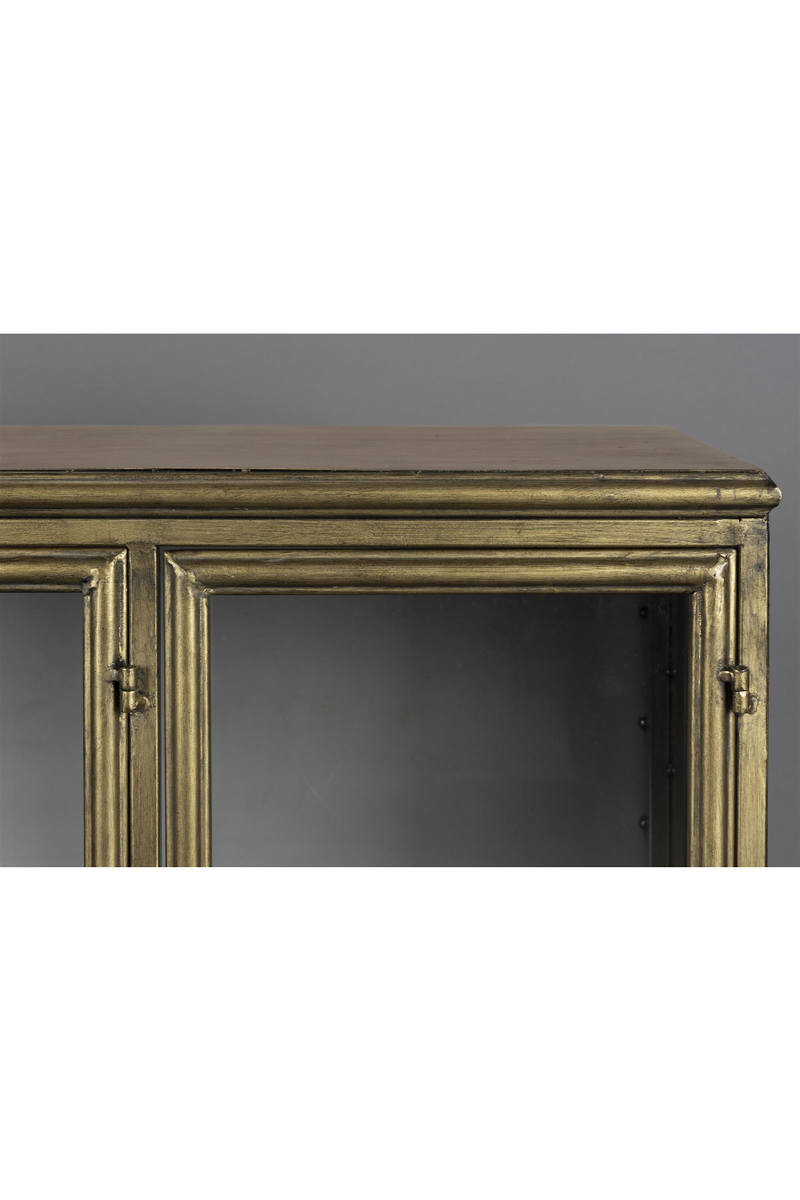 Antique Brass 3-Door Sideboard | Dutchbone Gertlush | Oroatrade.com