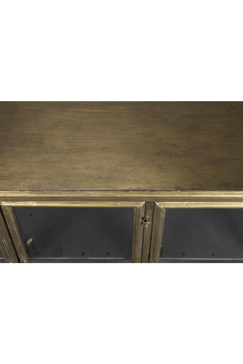 Antique Brass 3-Door Sideboard | Dutchbone Gertlush | Oroatrade.com