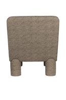 Bouclé Channeled Lounge Chair | Dutchbone Fern | Oroatrade.com