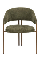 Bouclé Curved Dining Chairs (2) | Dutchbone Naida | Oroatrade.com