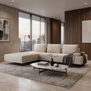 Off White Upholstered Sofa | Dutchbone Shelly