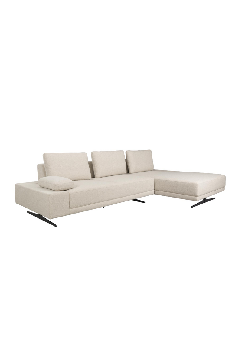 Off White Upholstered Sofa | Dutchbone Shelly | Oroatrade.com