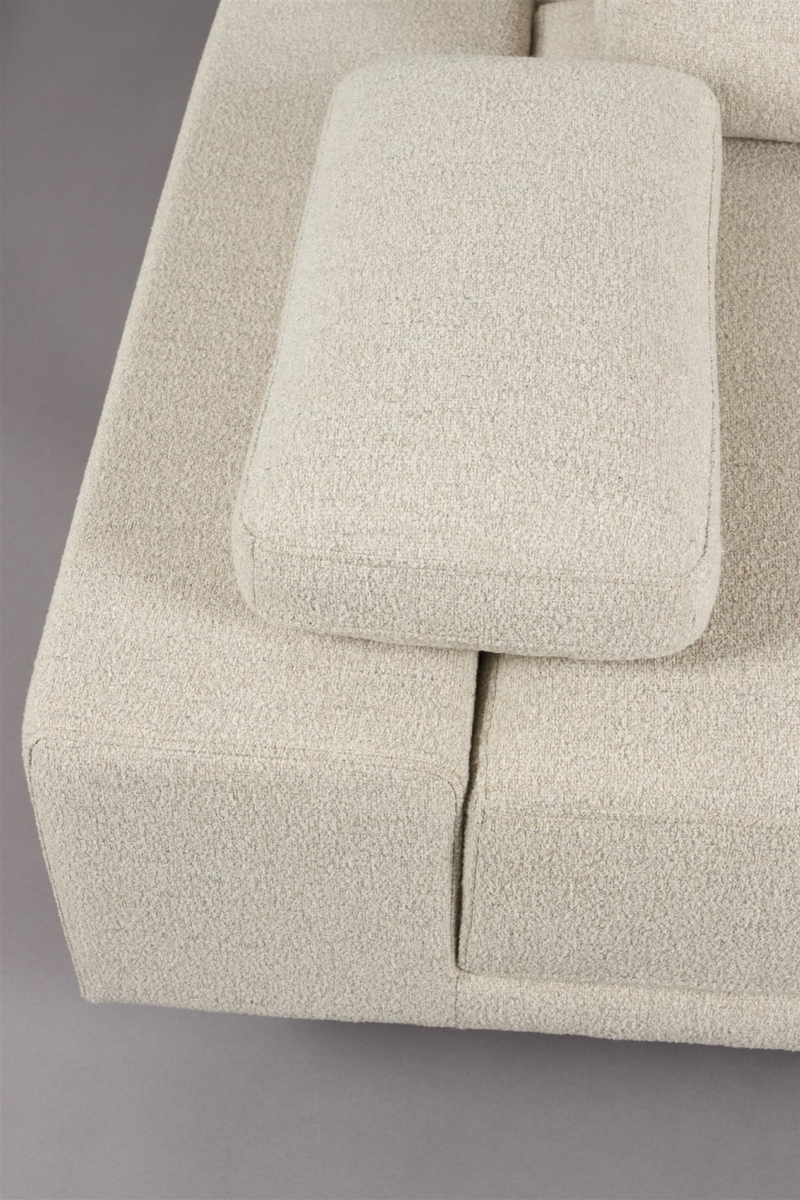 Off White Upholstered Sofa | Dutchbone Shelly | Oroatrade.com