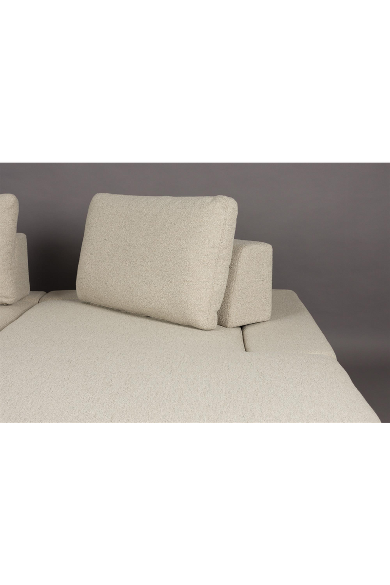 Off White Upholstered Sofa | Dutchbone Shelly | Oroatrade.com