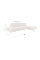 Mélange Upholstered Sofa | Dutchbone Shelly | Oroatrade.com