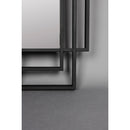 Hospitality furniture - Black Metal Framed Mirror- www.oroatrade.com