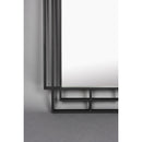 Hospitality furniture - Black Metal Framed Mirror- www.oroatrade.com