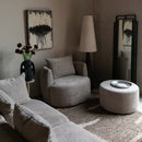 Hospitality furniture - Black Metal Framed Mirror- www.oroatrade.com