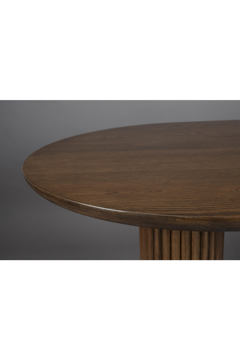 Brown Oak Dining Table | Dutchbone Dean | Oroatrade.com