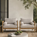 Contract furniture - Acacia Outdoor Lounge Chairs (2) - www.oroatrade.com